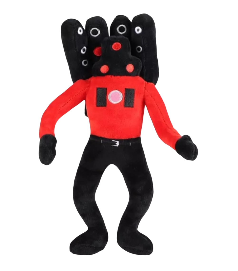 Foto 2 pulgar | Peluche Titan Speakerman Juguete Niños Regalo 32 Cm Rojo/negro