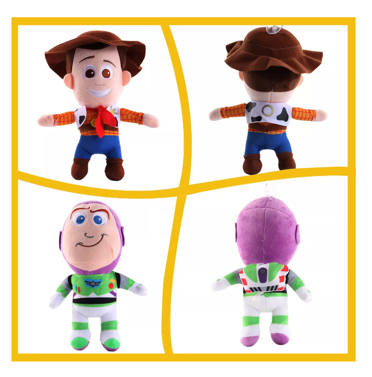 Foto 4 pulgar | Peluche Woody Vaquero Toy Story 2 Pcs Calidad Premium 25 Cm Colores