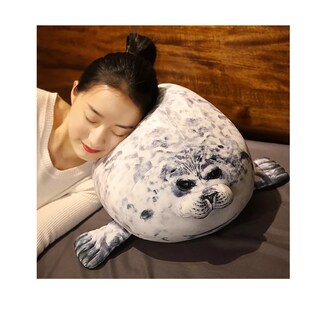Foto 5 | Foca De Peluche Guatona Juguetes De Peluche 20 Cm Azul