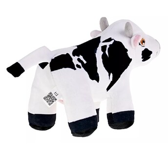 Foto 5 | Peluche Vaca Lola Mis Primeros Pasos 15 Cm La Granja De Zenón Blanco/negro