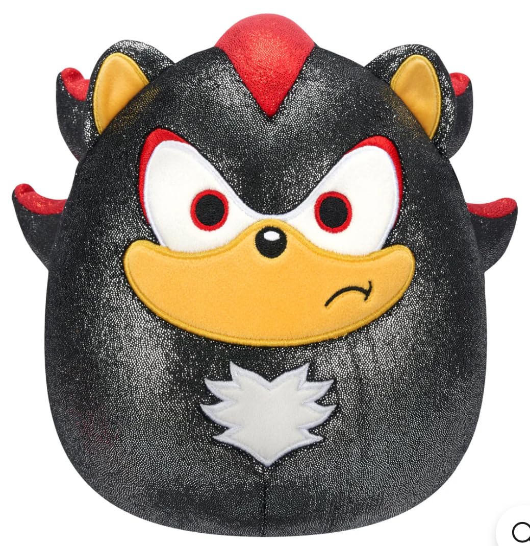 Foto 3 pulgar | Peluche Squishmallows Kellytoy Christmas 2024 Sonic 20 Cm - Venta Internacional.