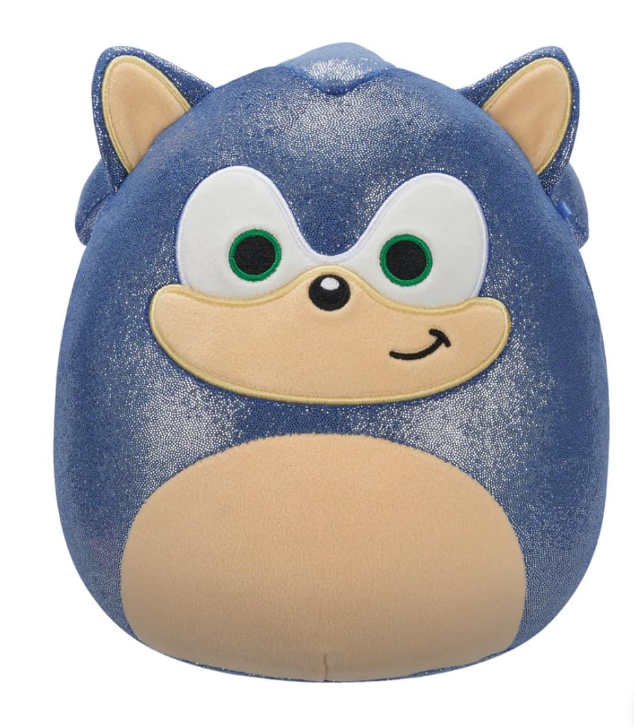 Foto 6 pulgar | Peluche Squishmallows Kellytoy Christmas 2024 Sonic 20 Cm - Venta Internacional.