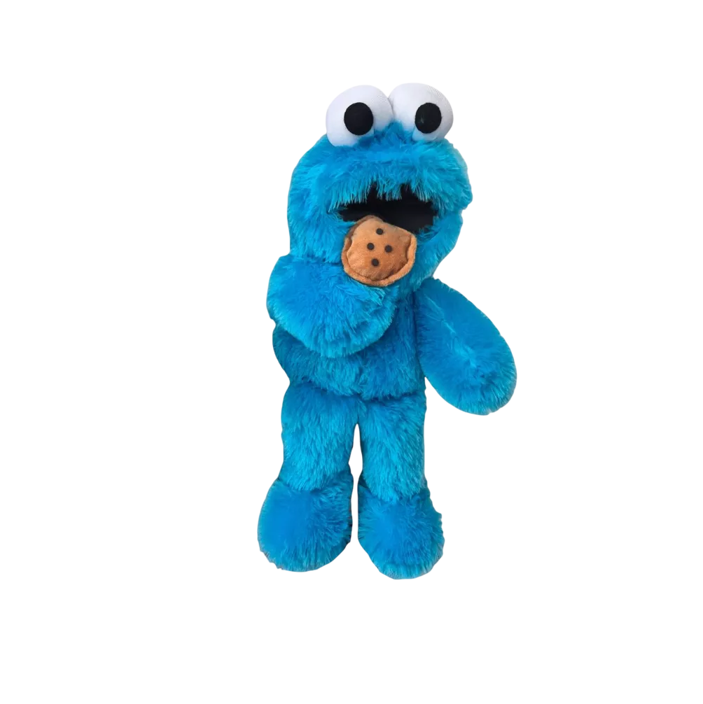 Monstruo Comegalletas Elmo Peluche Soft Premium Plaza Sesamo Azul