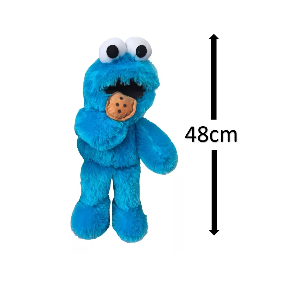Foto 3 pulgar | Monstruo Comegalletas Elmo Peluche Soft Premium Plaza Sesamo Azul