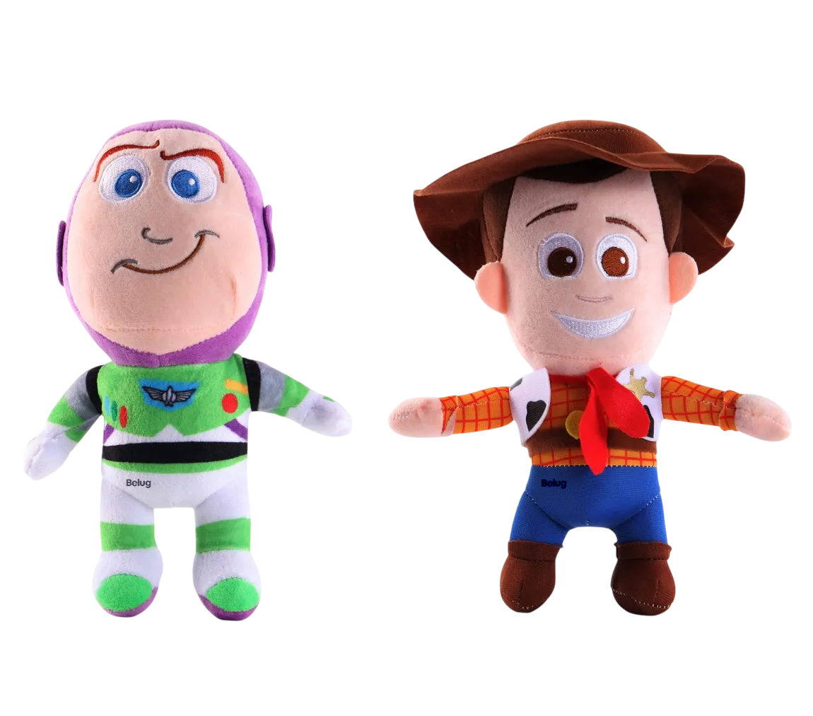 Foto 2 pulgar | Peluche Woody Vaquero Toy Story 2 Pcs Calidad Premium 25 Cm Colores
