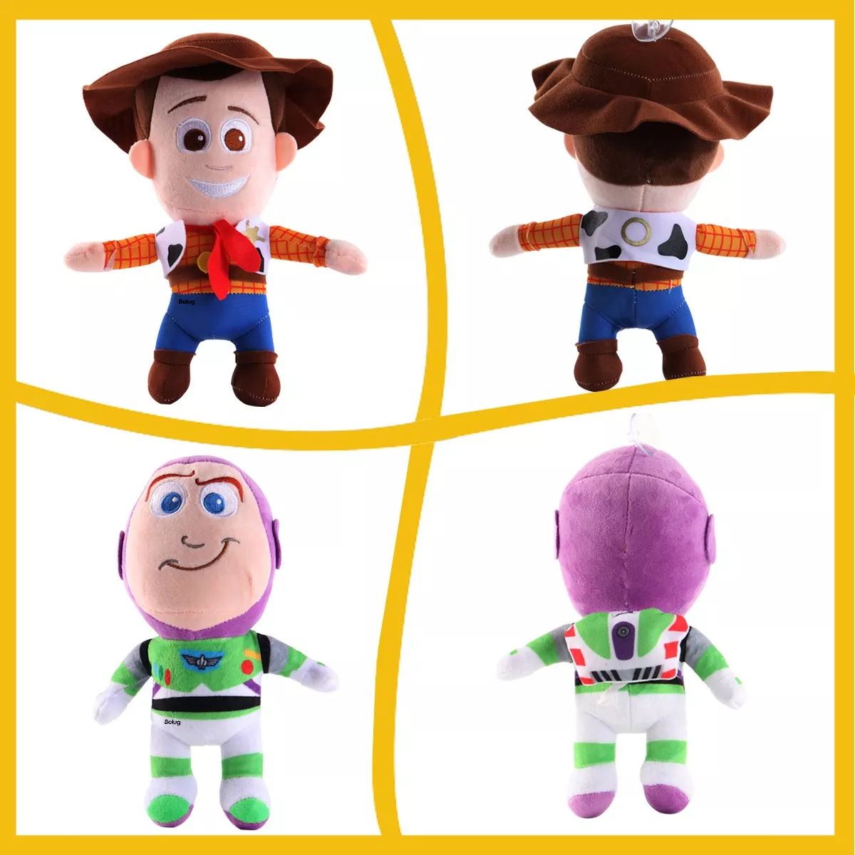 Foto 4 pulgar | Peluche Woody Vaquero Toy Story 2 Pcs Calidad Premium 25 Cm Colores