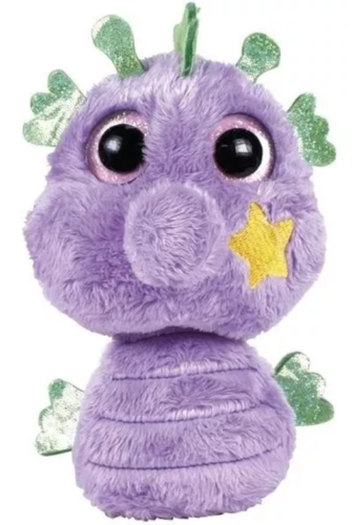 Foto 2 pulgar | Peluche Pinypon 20 Cm Caballito De Mar Morado Famosa