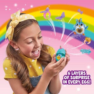 Foto 2 | Toy Rainbocorns Itzy Glitzy Surprise Series 1, Paquete De 8, Verde Azulado - Venta Internacional.