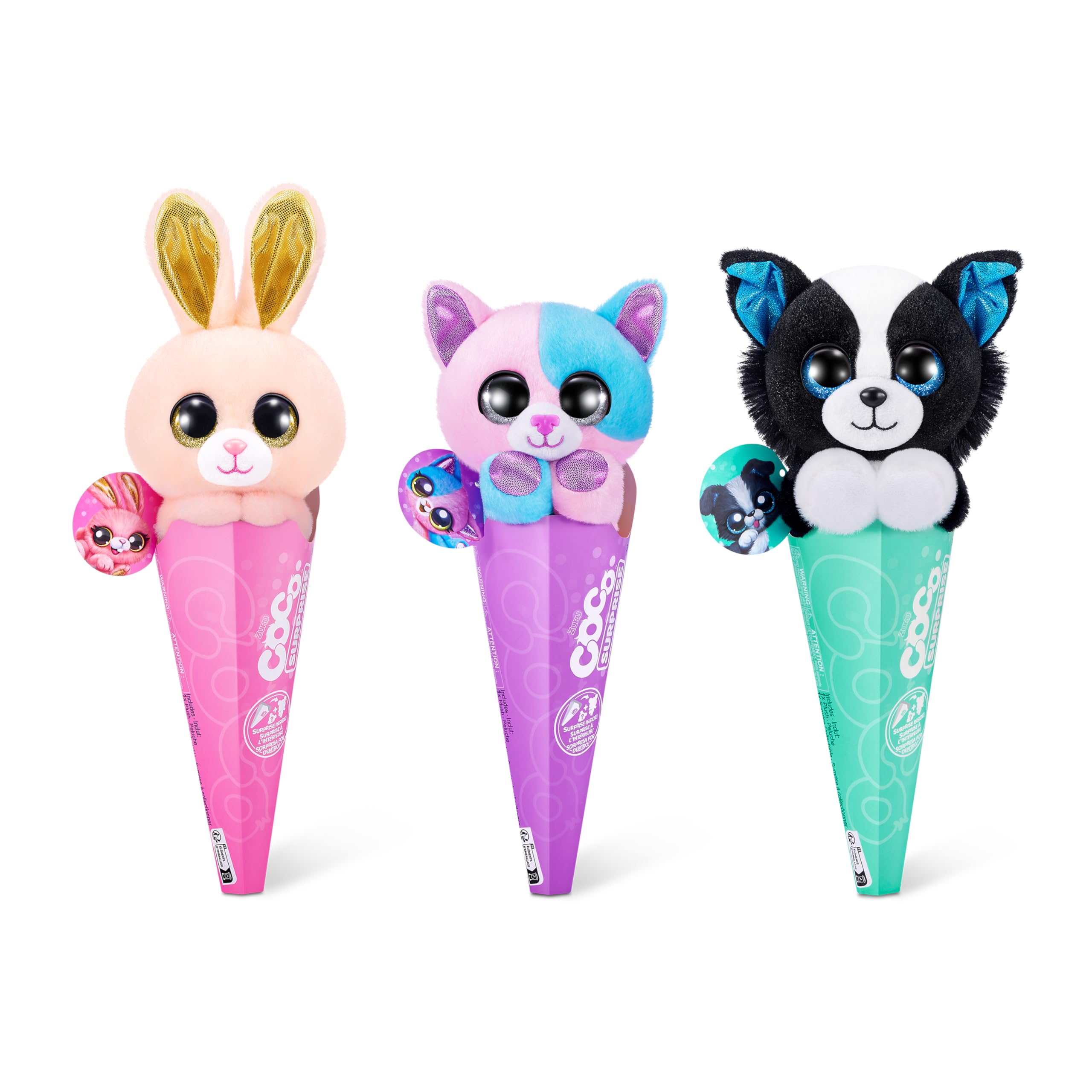 Foto 3 pulgar | Conos de Coco Coco Surprise de Toy Rainbocorns Paquete de 3 Unidades - Venta Internacional