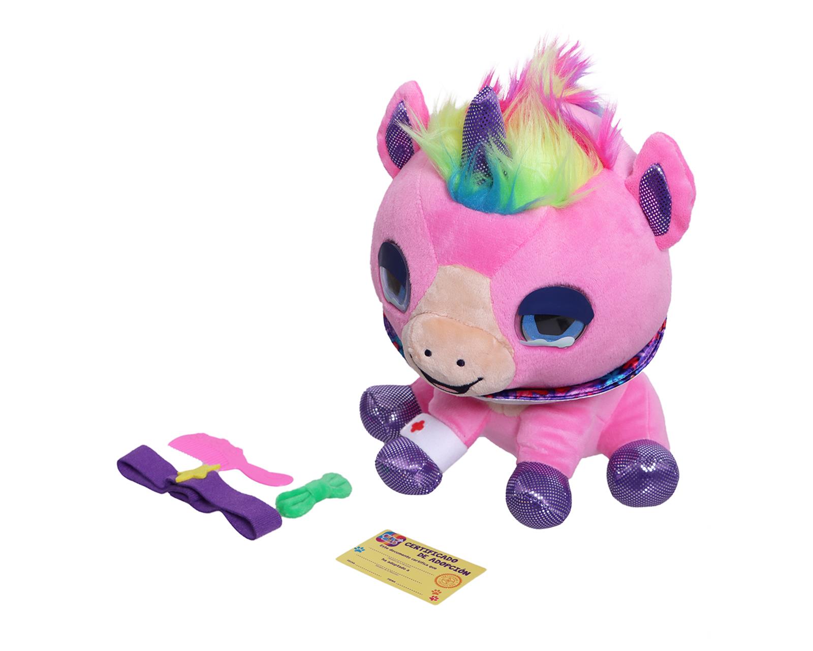 Foto 6 pulgar | Peluche Ruz Shinymals (unicorn Adopt A Pet 25 Cm)