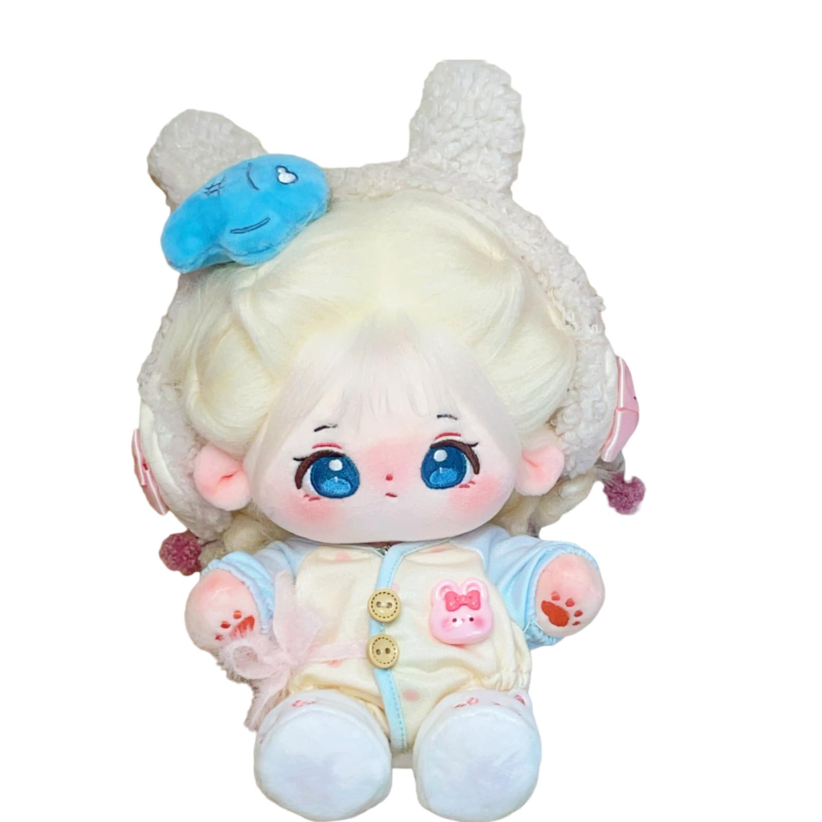 Foto 2 pulgar | Muñeca de Peluche Calembou Lulu de 20 Cm Con Esqueleto Y Ropa De Regalo - Venta Internacional