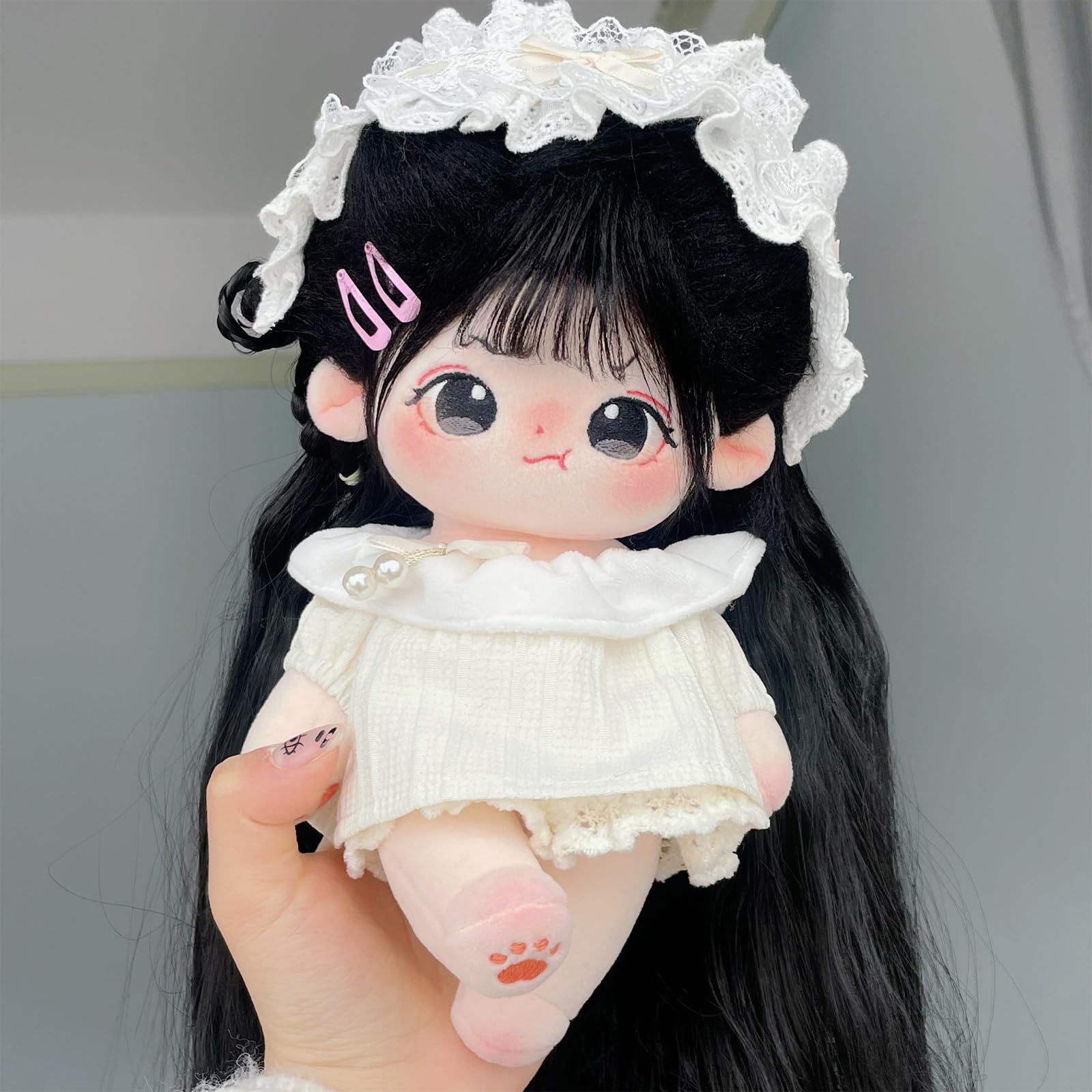 Foto 5 pulgar | Muñeca De Peluche Calembou De 20 Cm Con Esqueleto Y Ropa Nanhong - Venta Internacional.