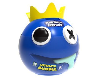 Foto 2 | Set de Figura Rainbow Friends Ruz Con 8 Artículos Estuche En Forma De Cabeza Azul Para Niños