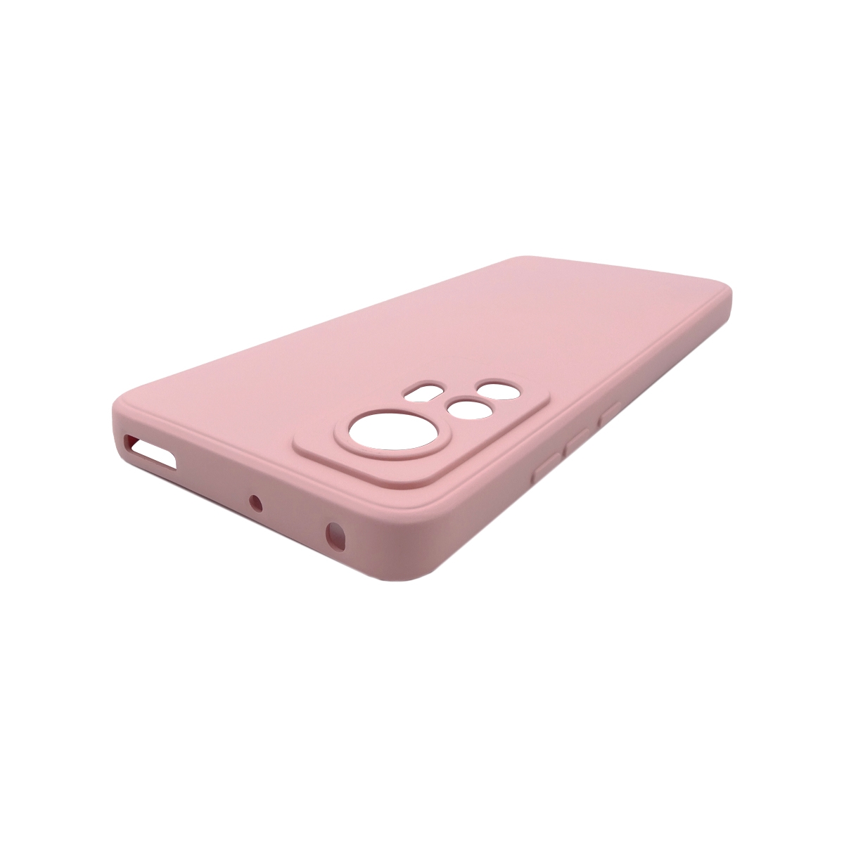 Foto 7 pulgar | Funda Xiaomi 12 5g Plush Silicona Rosa Antichoque - Venta Internacional