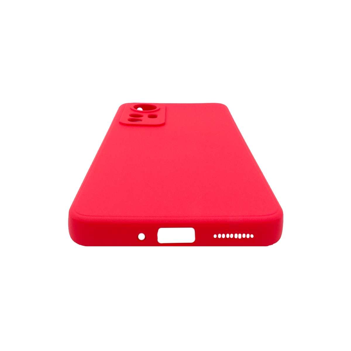 Foto 6 pulgar | Funda de Silicona de Felpa para Xiaomi 12 Pro 5G Antichoque Rojo - Venta Internacional