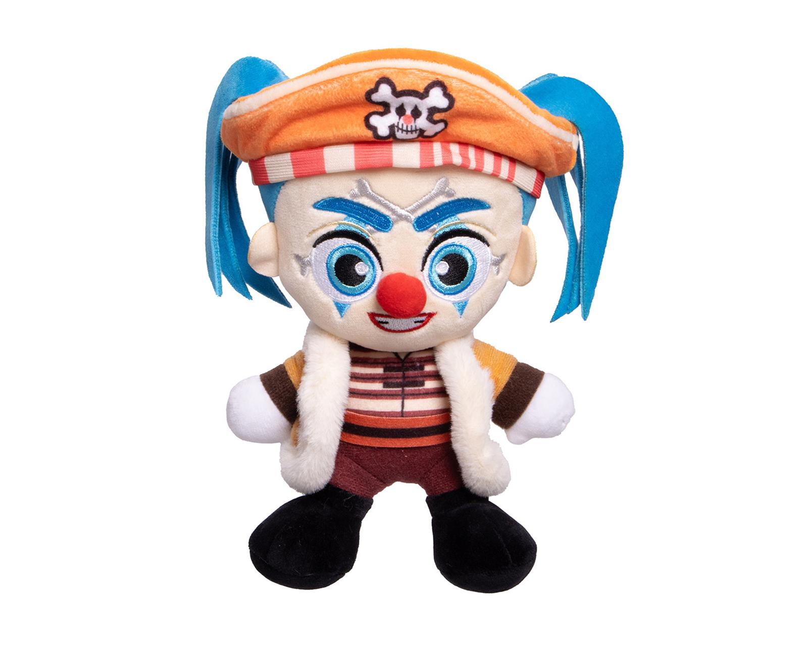 Muñeco De Peluche One Piece, Buggy, Para Niños, 12.5 Cm De Altura. Marca Ruz.