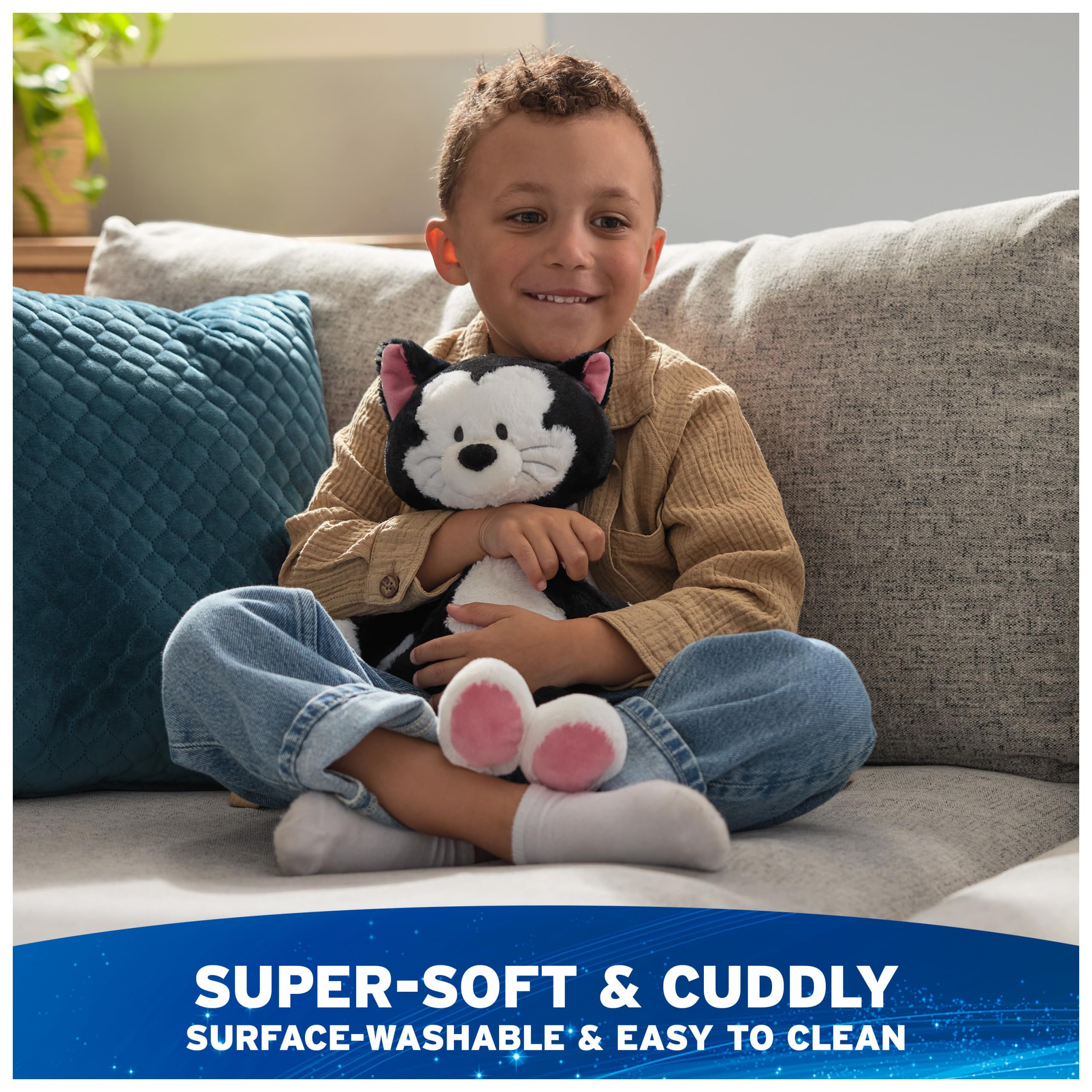 Foto 6 pulgar | Palillo De Peluche Gund Disney Figaro Pinocho 38 Cm Negro - Venta Internacional.