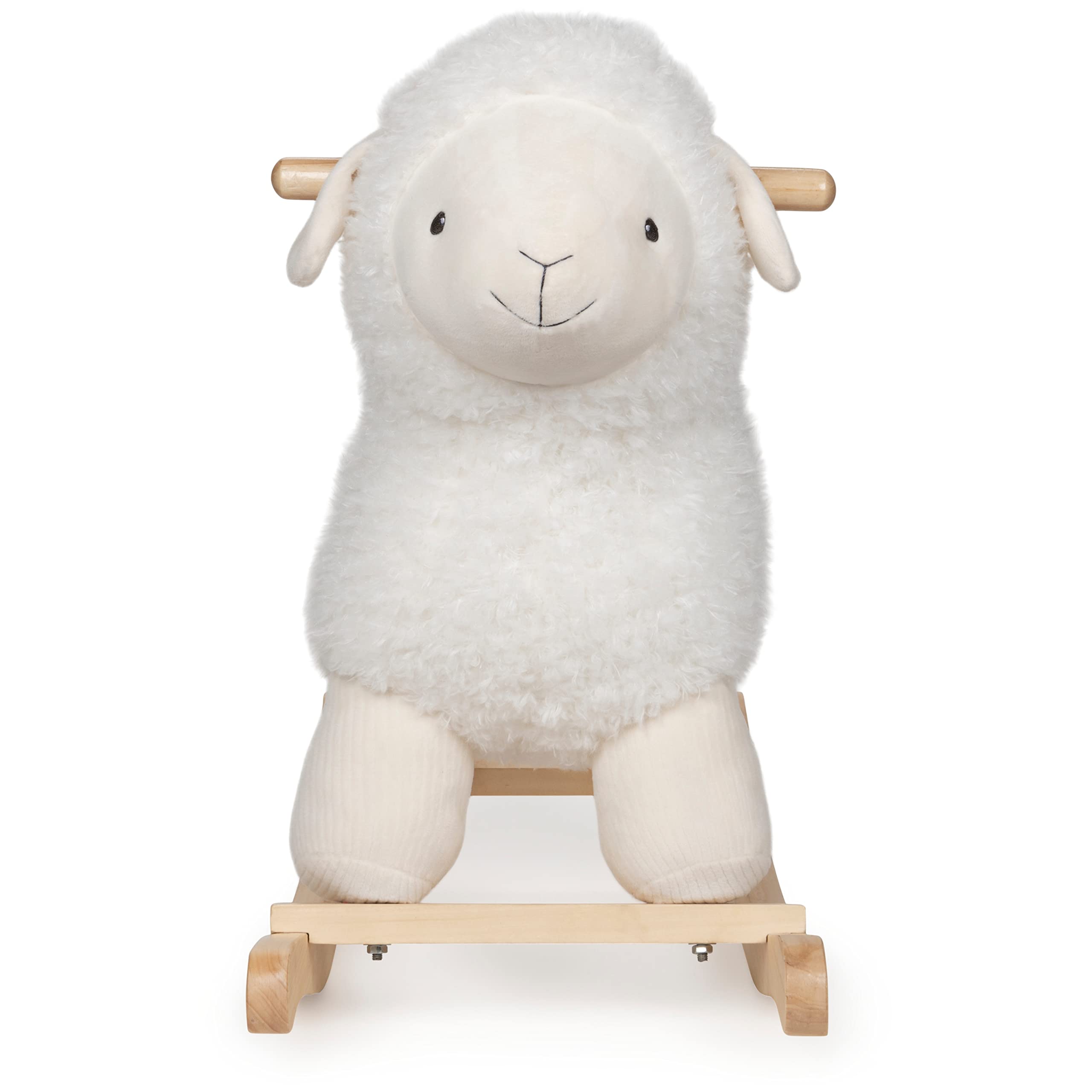 Foto 3 pulgar | Peluche De Peluche Rocker Gund Baby Lamb Con Base De Madera - Venta Internacional.