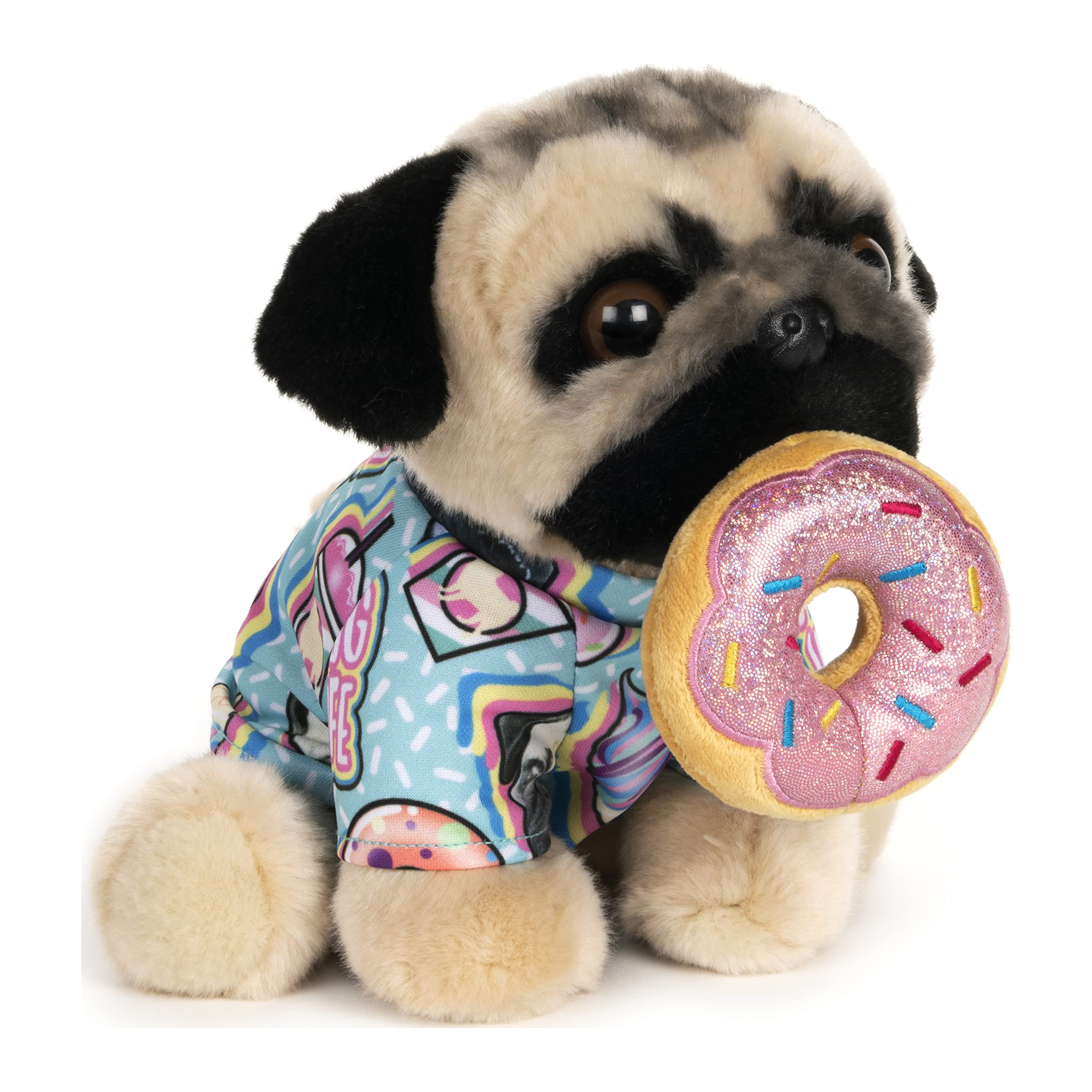 Foto 5 pulgar | Peluche Gund Doug The Pug Donut Dog, 23 Cm - Venta Internacional.