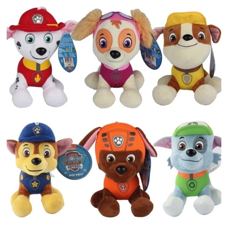 Set De 6 Piezas De Peluche Zuma De La Patrulla Canina - Venta Internacional.