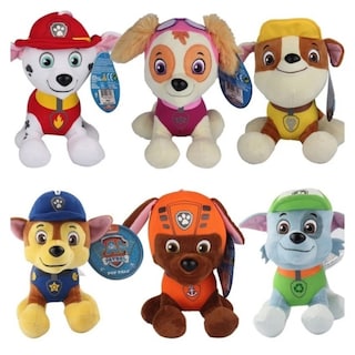 Foto 1 | Set De 6 Piezas De Peluche Zuma De La Patrulla Canina - Venta Internacional.