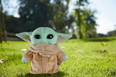 Foto 4 | Peluche Mattel Star Wars Grogu The Child De 20 Cm De Mandalorian - Venta Internacional.