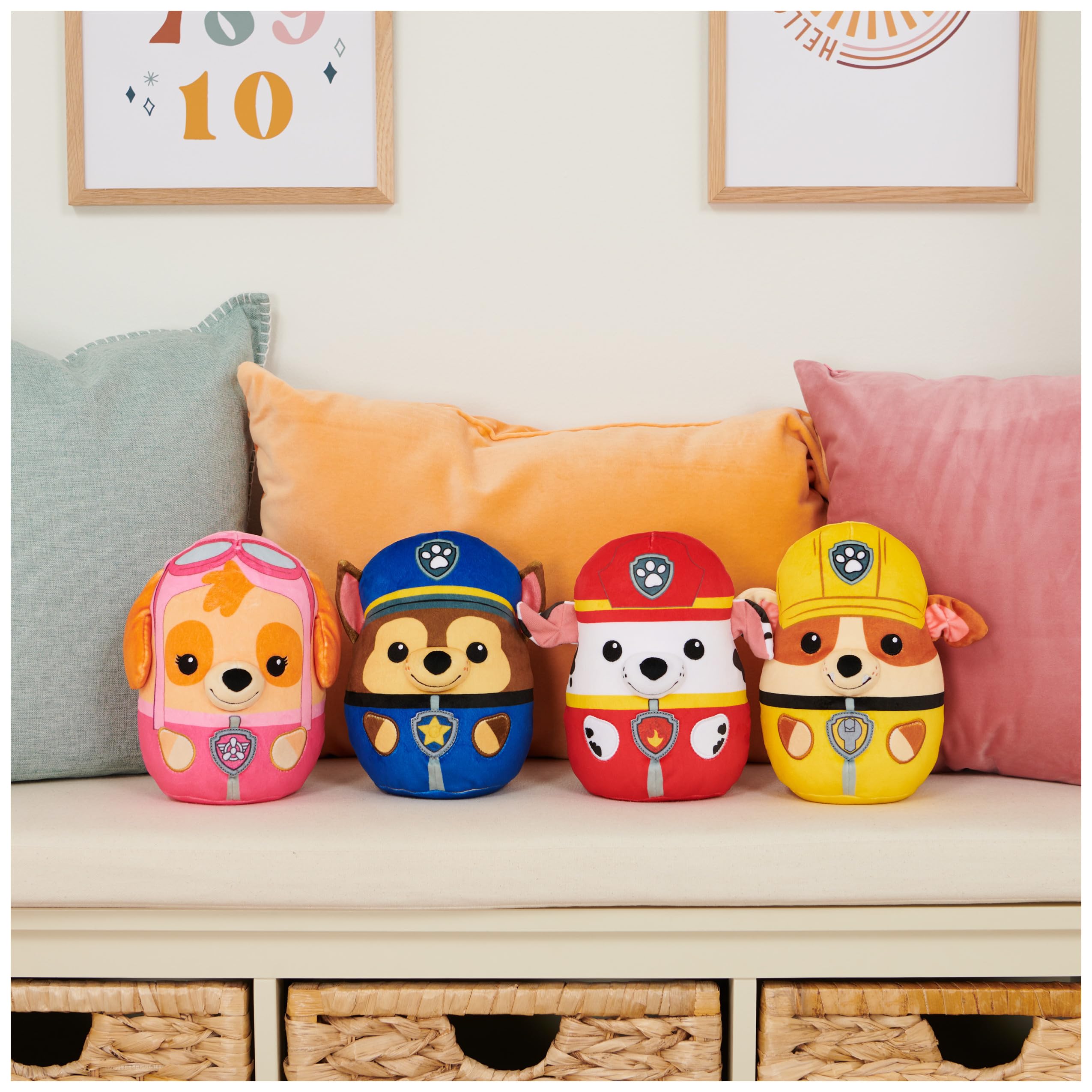 Foto 6 pulgar | Peluche Squish Gund Paw Patrol Rubble Para Niños Mayores De 1 Año - Venta Internacional.
