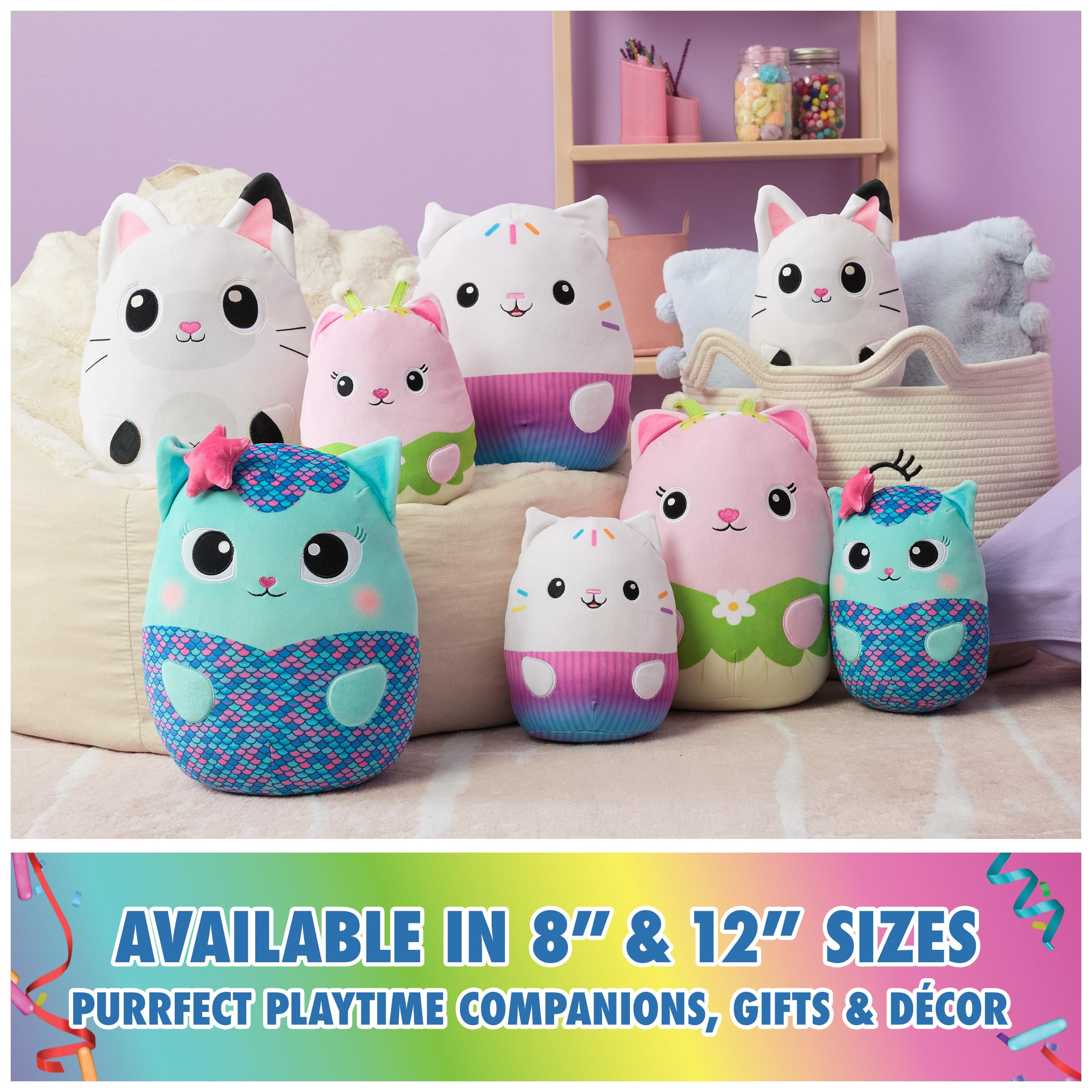 Foto 7 pulgar | Peluche Gund Gabby's Dollhouse Official Pandy Paws Cat 20 Cm - Venta Internacional.