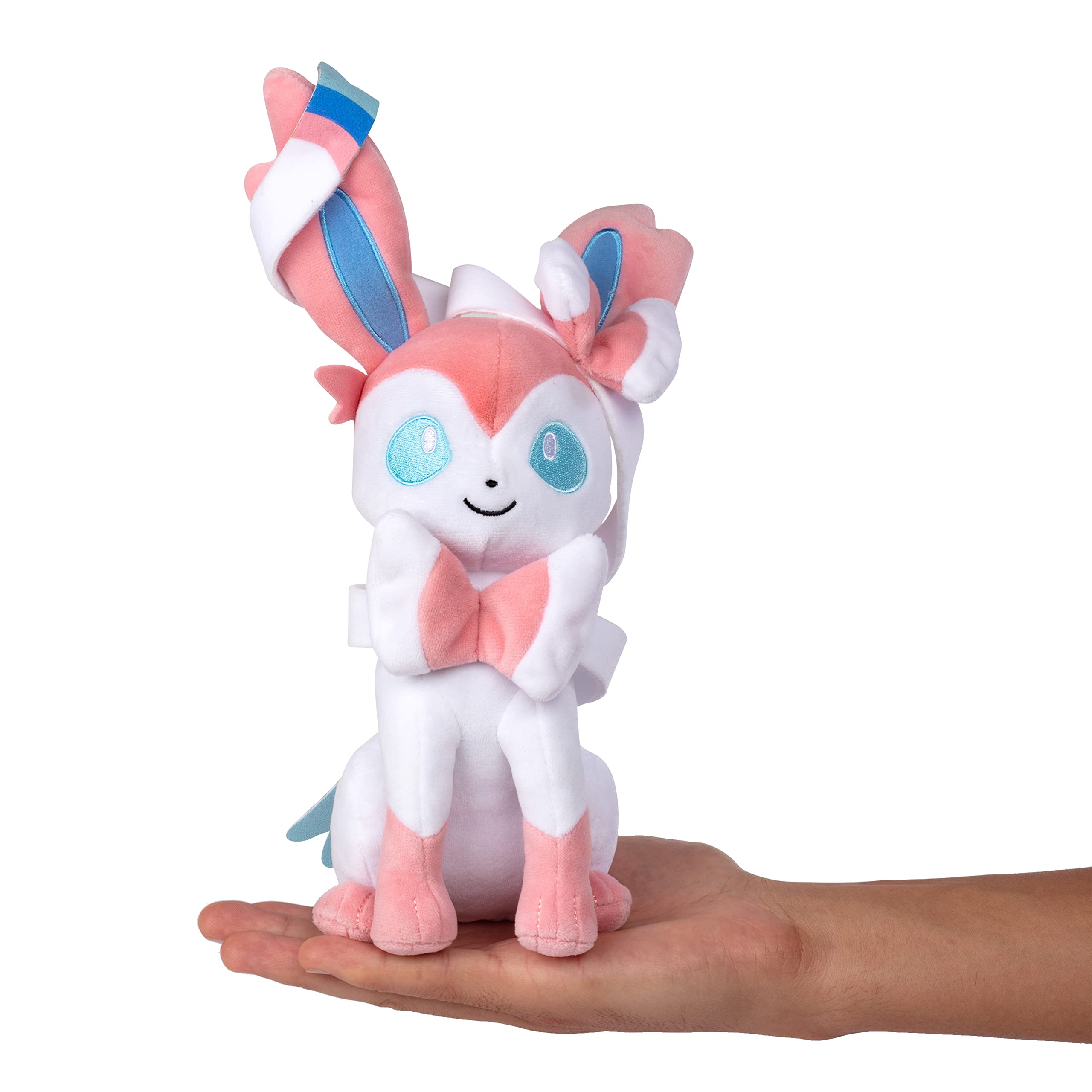Foto 7 pulgar | Juguetes De Peluche Pokémon Eevee Y Sylveon De 8 Pulgadas, Paquete De 2 - Venta Internacional.