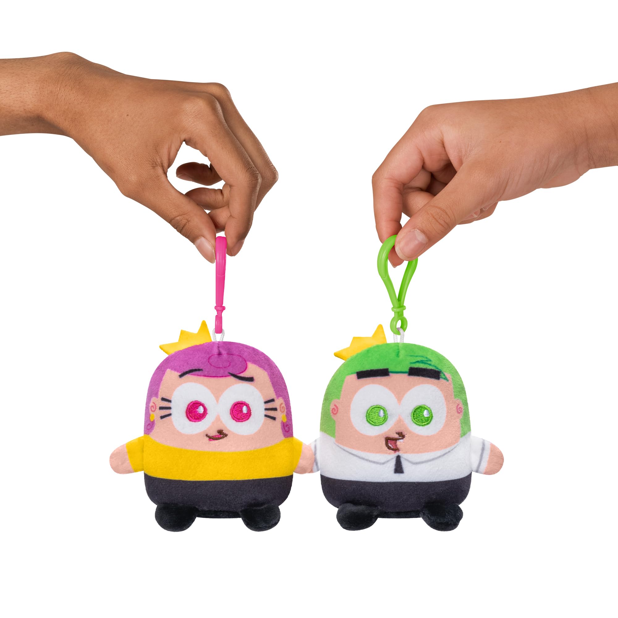 Foto 3 pulgar | Set De Llaveros Teeturtle The Fairly Oddparents Cosmo Y Wanda - Venta Internacional.