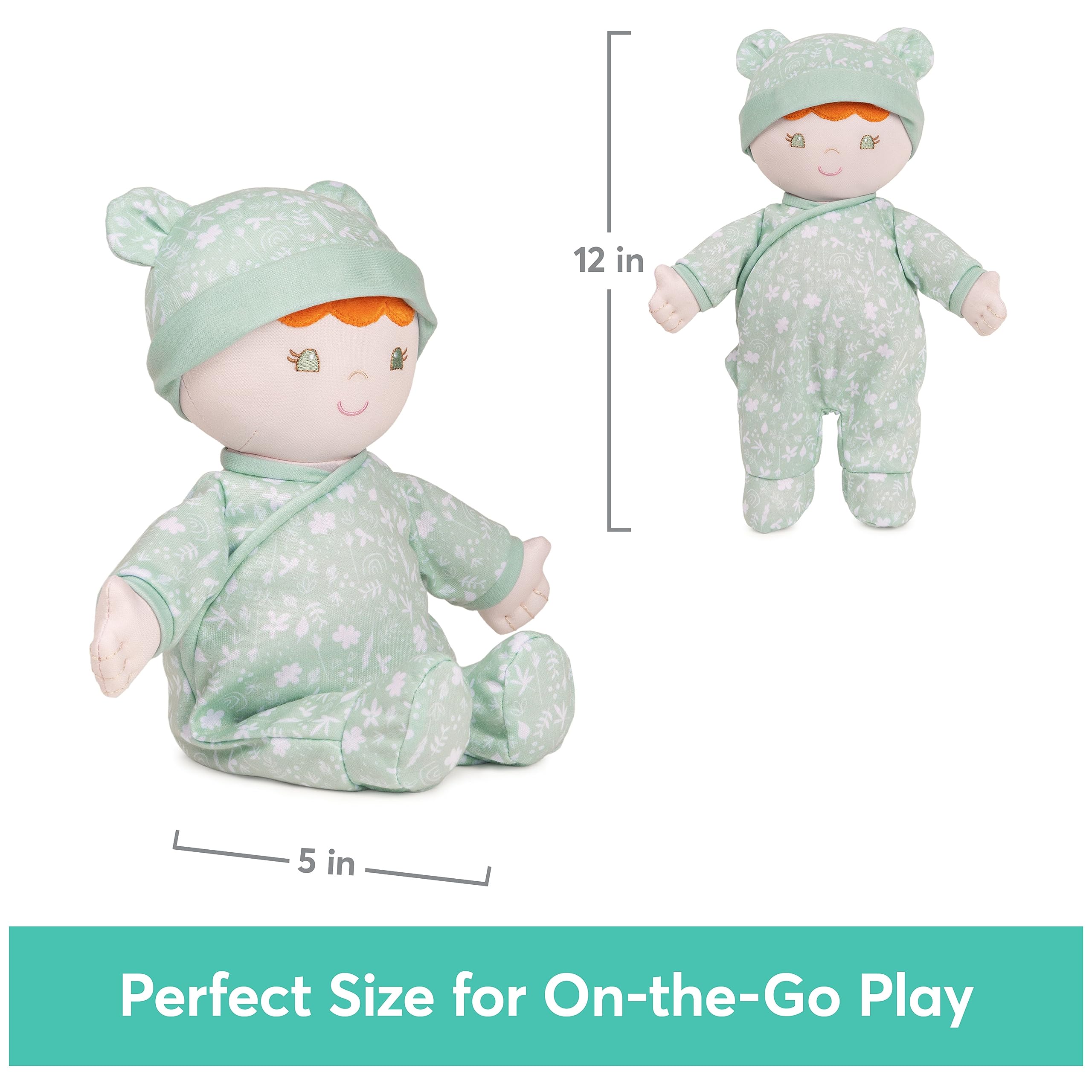 Foto 4 pulgar | Muñeca De Peluche Gund Baby, Sostenible, 30 Cm, Verde - Venta Internacional.