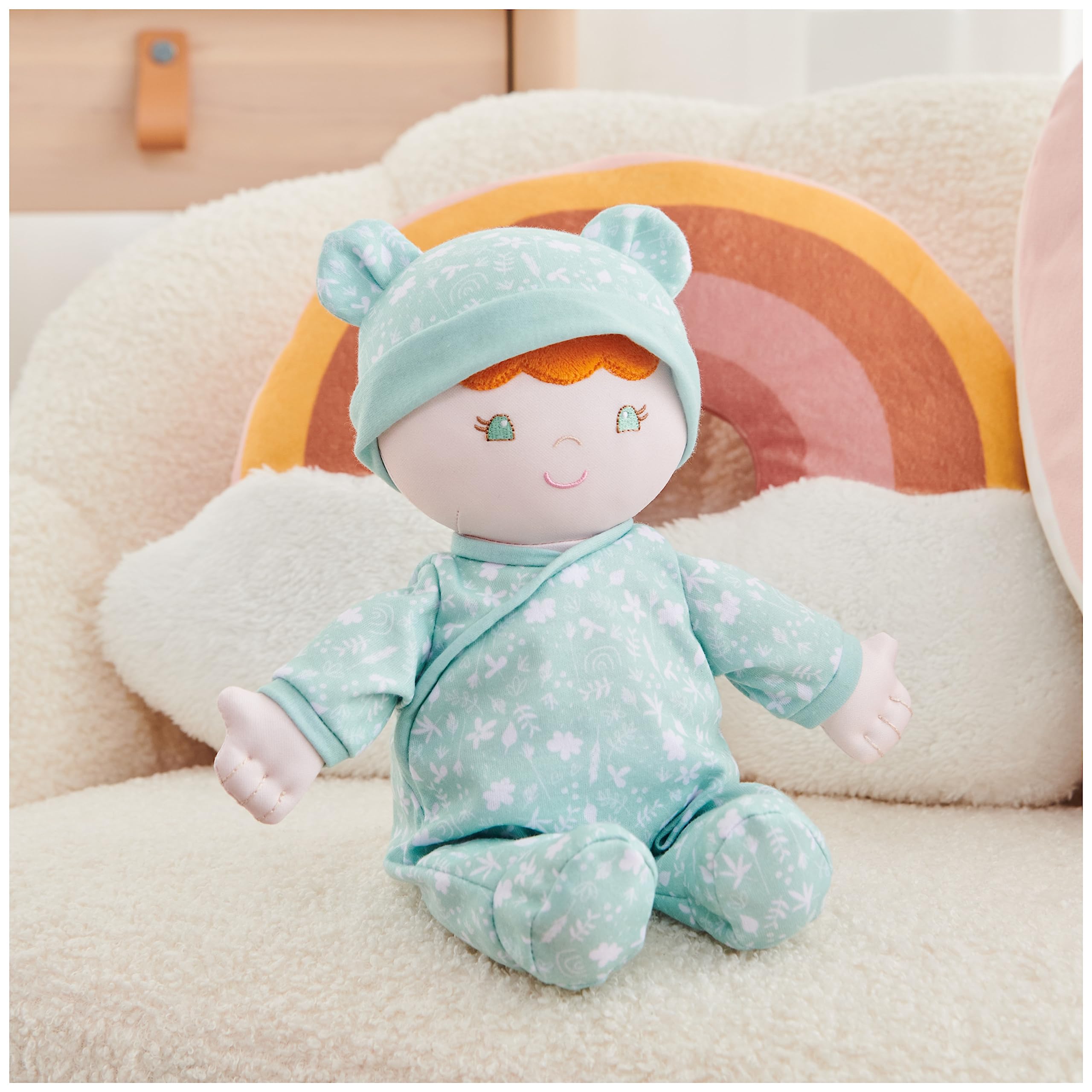 Foto 8 pulgar | Muñeca De Peluche Gund Baby, Sostenible, 30 Cm, Verde - Venta Internacional.