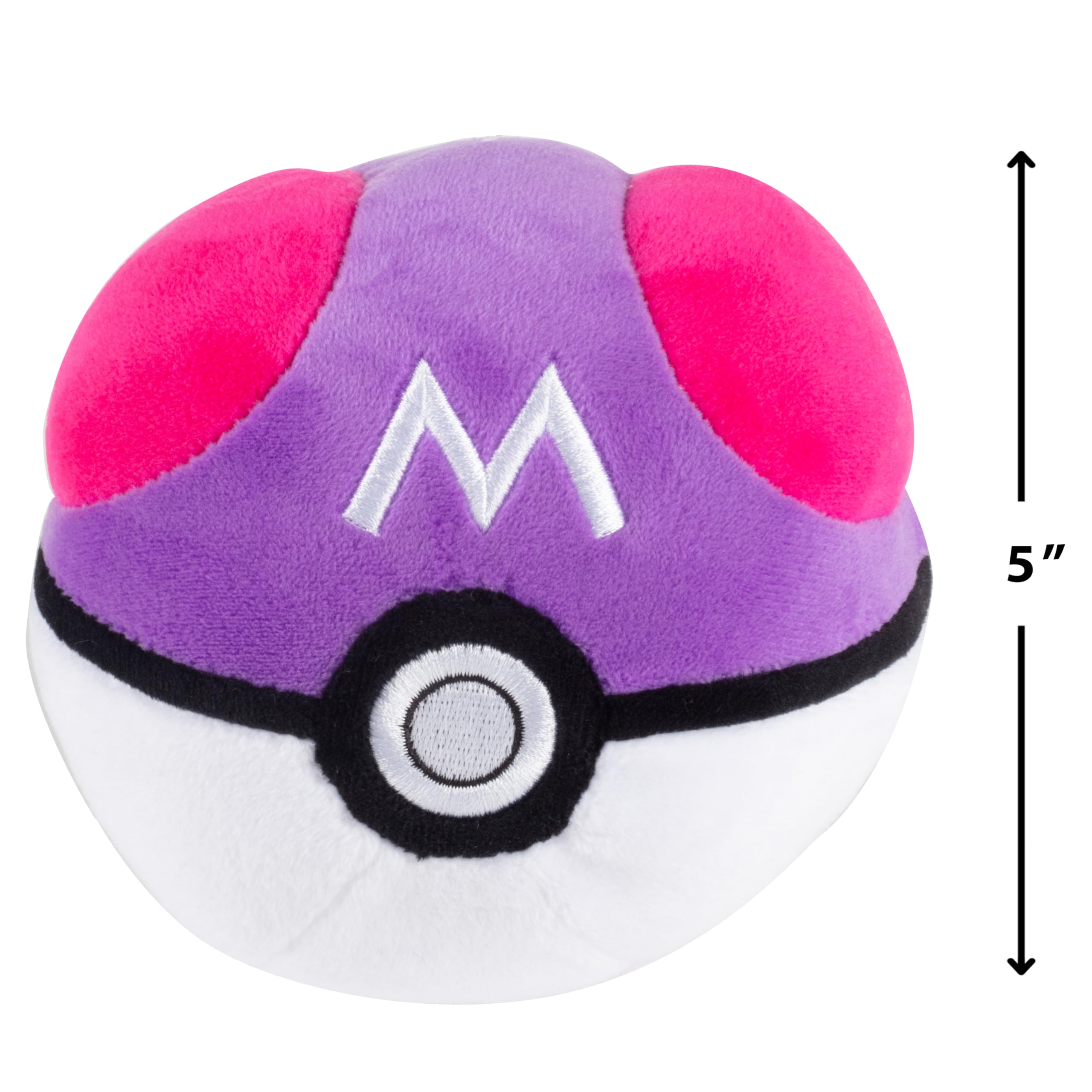 Foto 3 pulgar | Peluche Pokémon Master Ball De 5 Pulgadas Con Licencia Oficial - Venta Internacional.