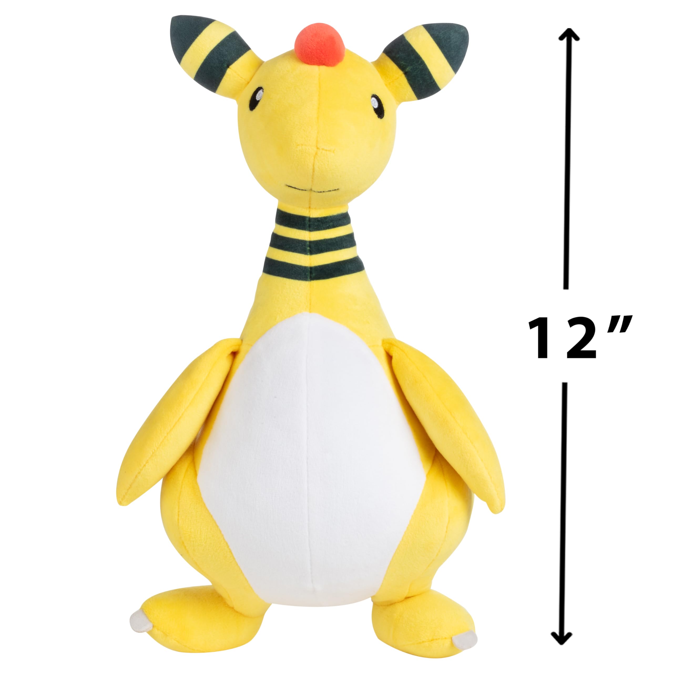 Foto 3 pulgar | Peluche Pokémon Ampharos De 30 Cm Con Licencia Oficial - Venta Internacional.