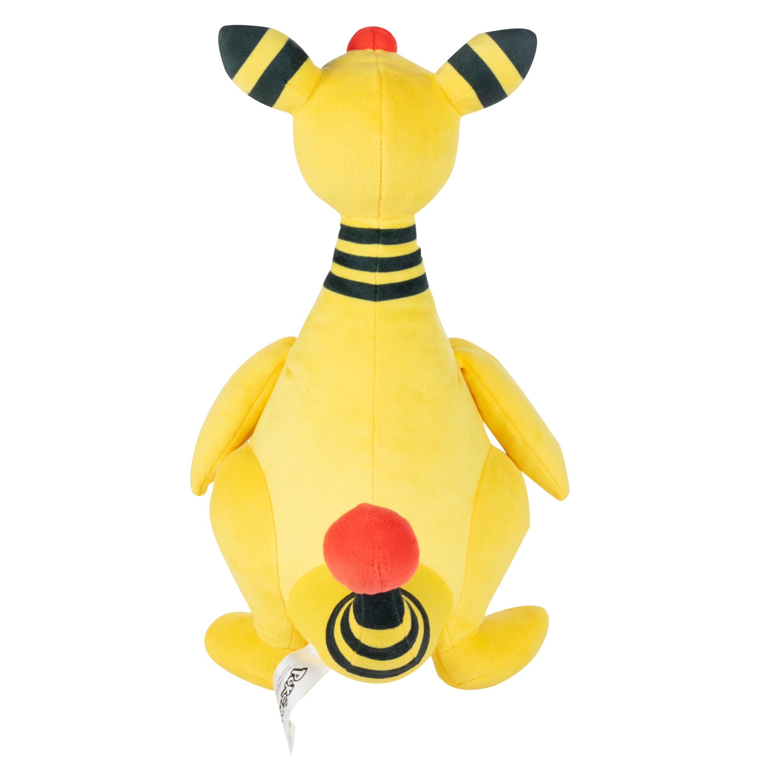 Foto 7 pulgar | Peluche Pokémon Ampharos De 30 Cm Con Licencia Oficial - Venta Internacional.
