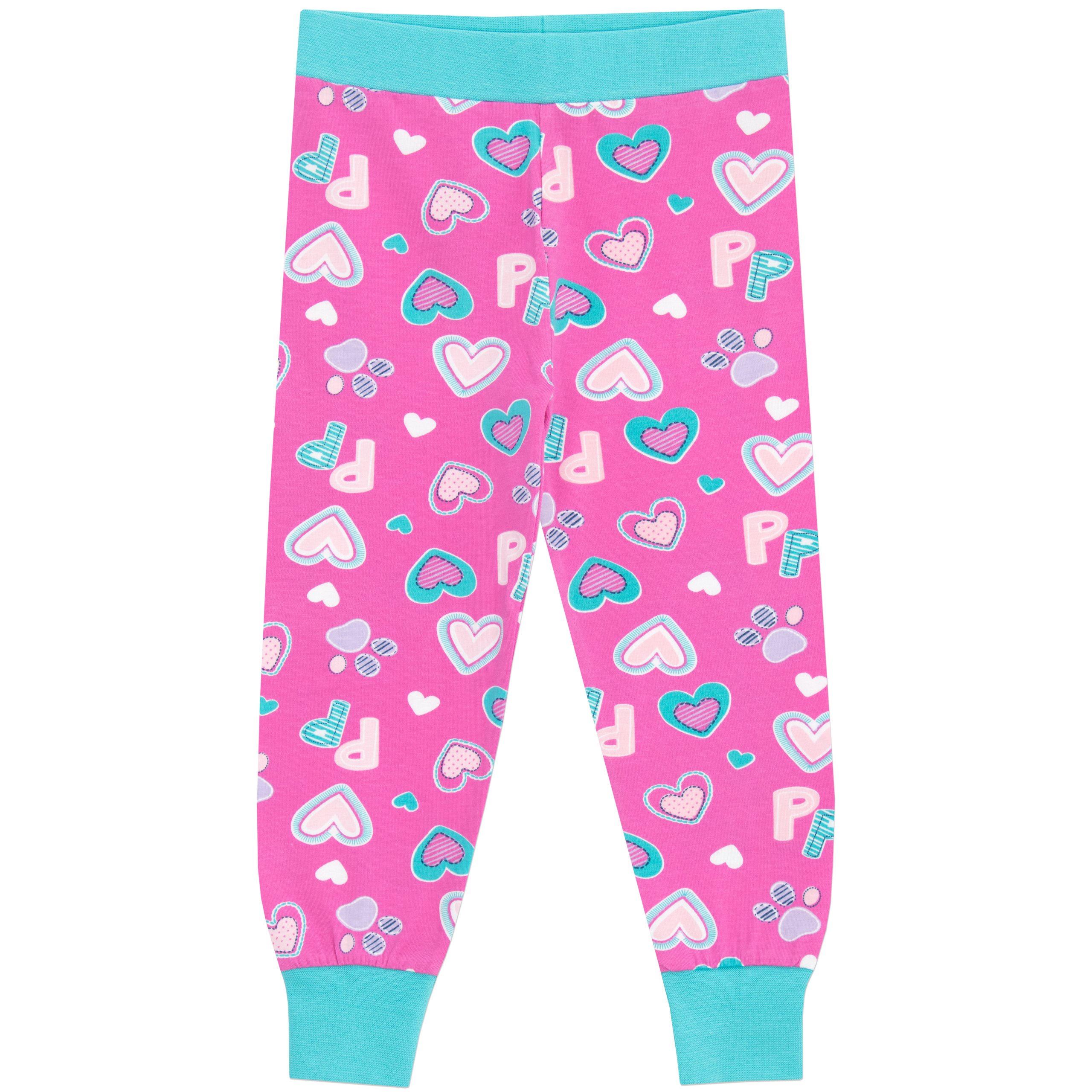 Foto 4 | Conjunto De Pijama Paw Patrol Para Niñas De 5 Años Con Chase, Rubble, Etc. - Venta Internacional.