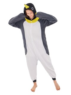 Foto 1 | Disfraz De Pingüino Gris Newcosplay Para Adulto Con Forma De Mono Con Forma De Animal - Venta Internacional.