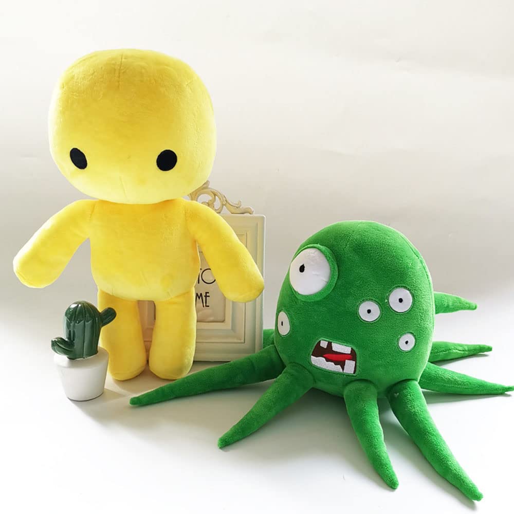 Foto 5 pulgar | Peluche Wobbly Life, Color Amarillo, Hombre Y Pulpo, 30 Cm - Venta Internacional.