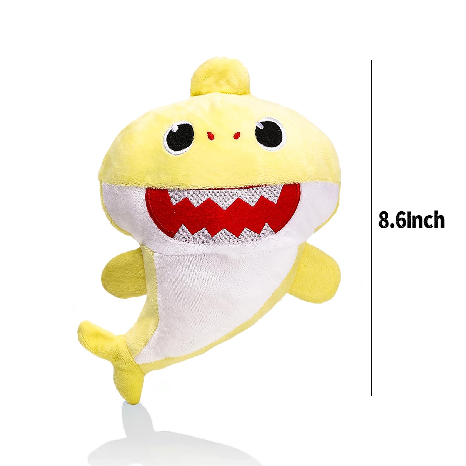 Foto 3 pulgar | Peluche Interactivo De Peluche Stuffed Shark Doll De 8.6 Pulgadas - Venta Internacional.