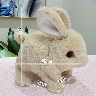 Foto 5 | Juguete De Conejito Realista Wollerahorizons Bunby Brown De Peluche De 16 Cm - Venta Internacional.