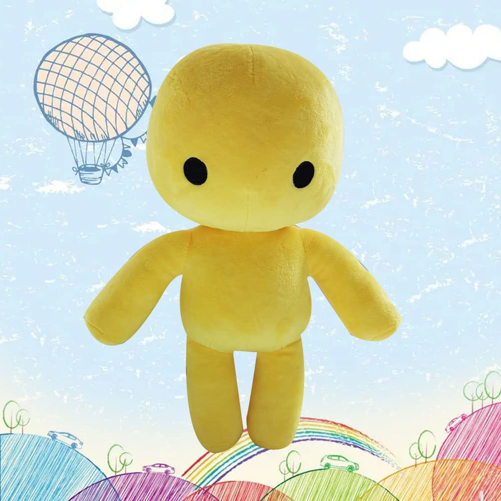 Foto 2 pulgar | Peluche Wobbly Life, Color Amarillo, Hombre Y Pulpo, 30 Cm - Venta Internacional.