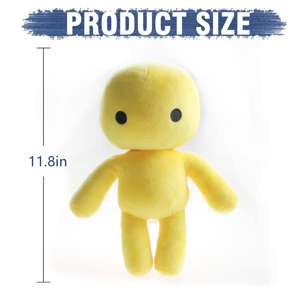 Foto 3 pulgar | Peluche Wobbly Life, Color Amarillo, Hombre Y Pulpo, 30 Cm - Venta Internacional.