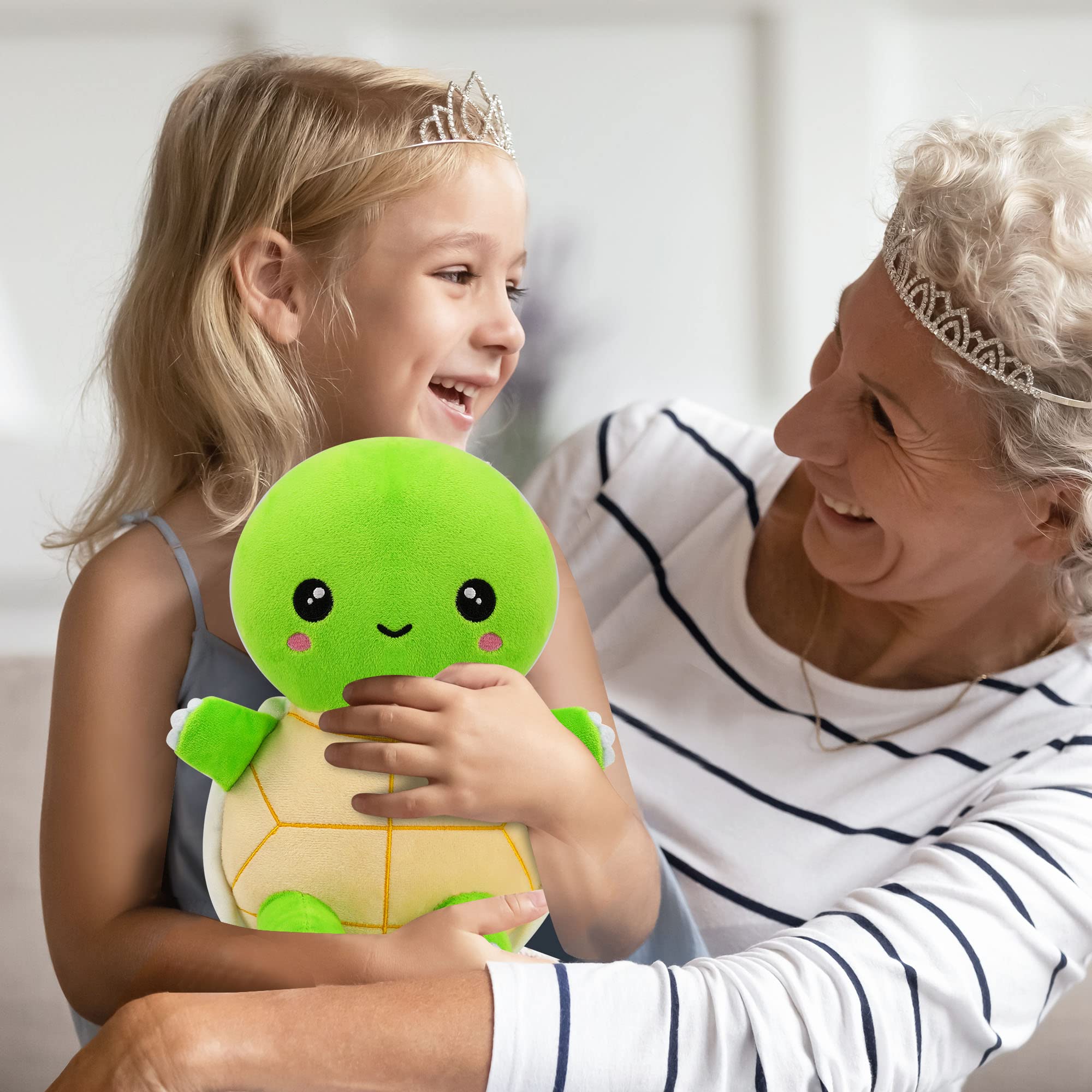 Foto 7 pulgar | Peluche De Peluche Con Forma De Tortuga Verde De 28 Cm Para Niños - Venta Internacional.