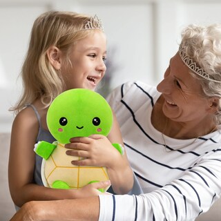 Foto 6 | Peluche De Peluche Con Forma De Tortuga Verde De 28 Cm Para Niños - Venta Internacional.