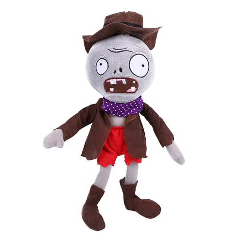 Peluche Pvz Cowboy Zombie Con 50 Pegatinas De 20 Cm Y 30 Cm - Venta Internacional.