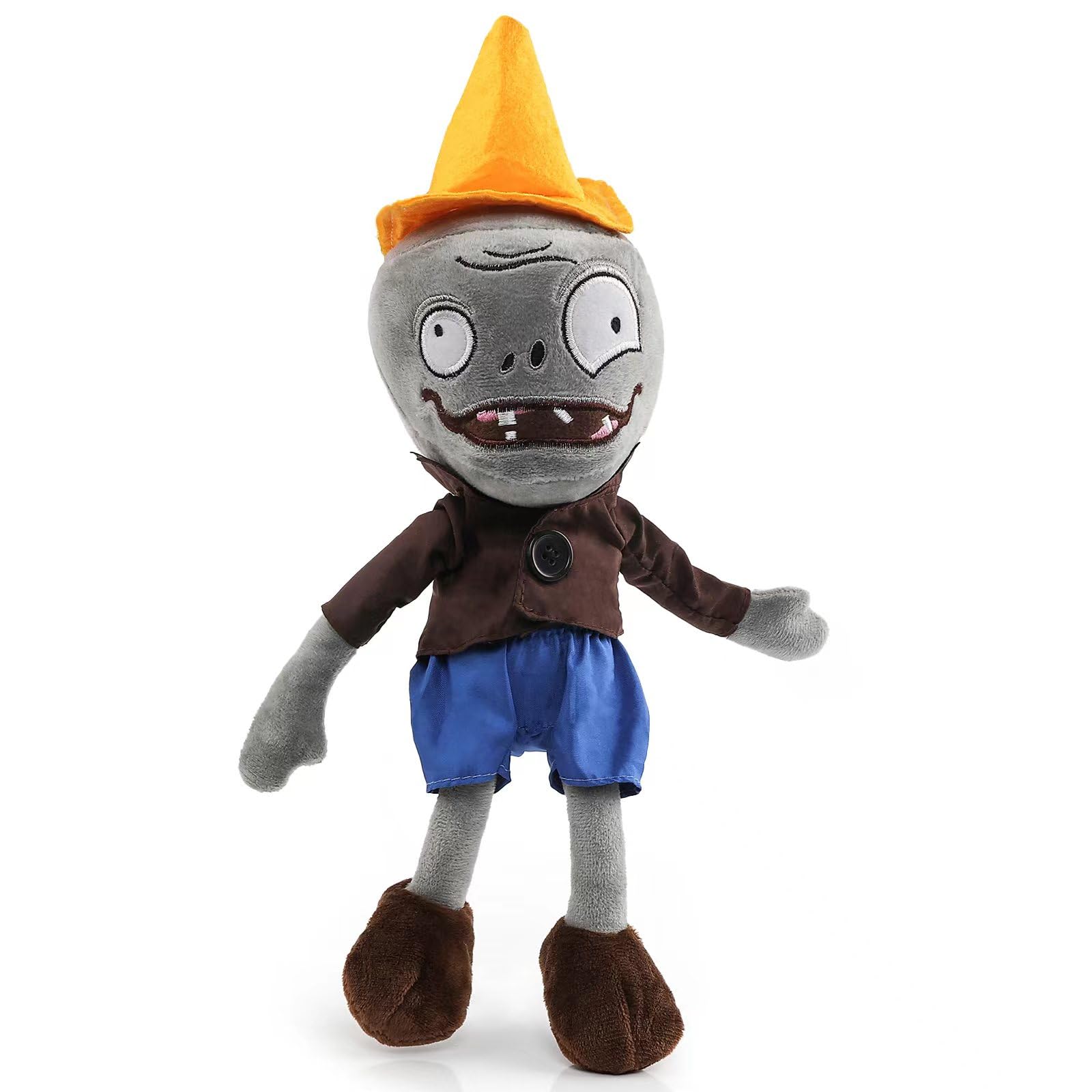 Foto 2 pulgar | Juguete De Peluche Genérico Pvz Conehead Zombie 30 Cm - Venta Internacional.