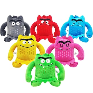 Foto 2 | Set De Muñecos De Dibujos Animados De Monster Little Monster De Peluche En Color - Venta Internacional.