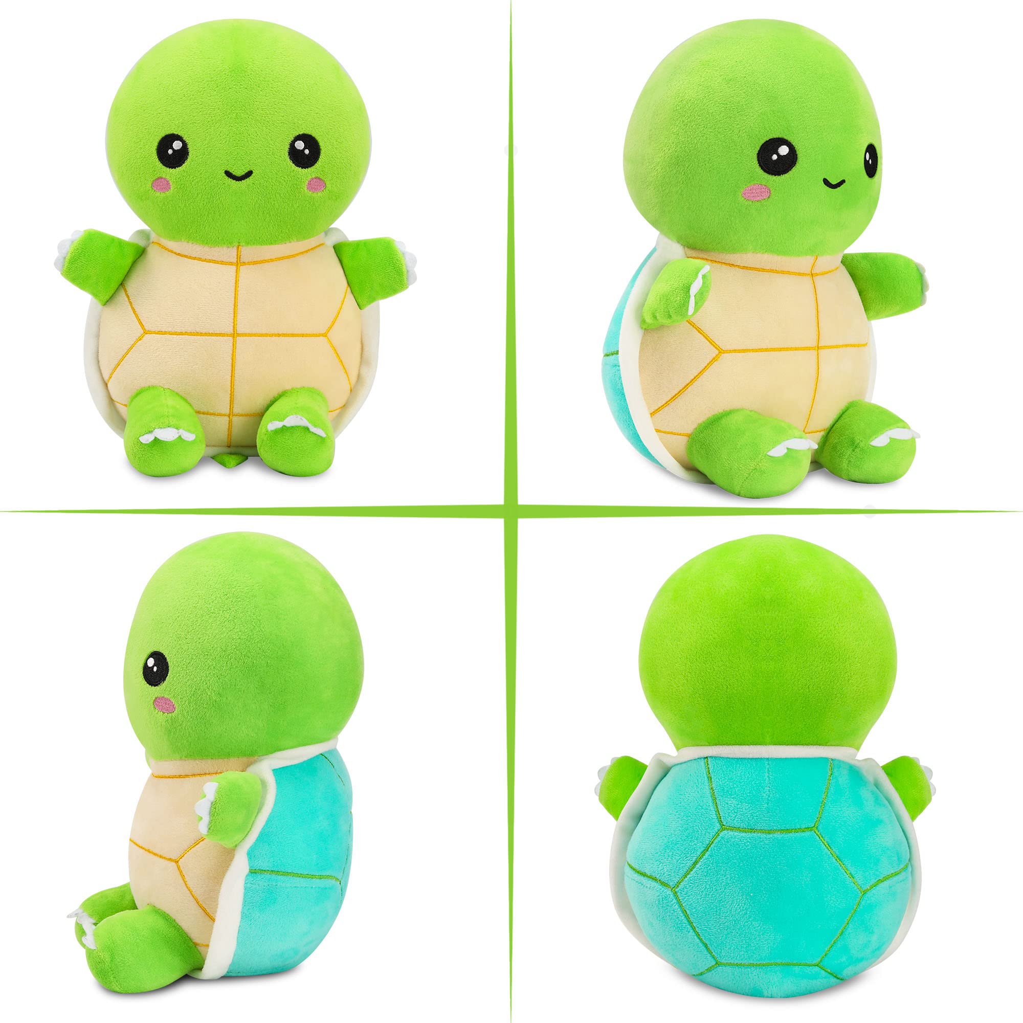 Foto 5 pulgar | Peluche De Peluche Con Forma De Tortuga Verde De 28 Cm Para Niños - Venta Internacional.