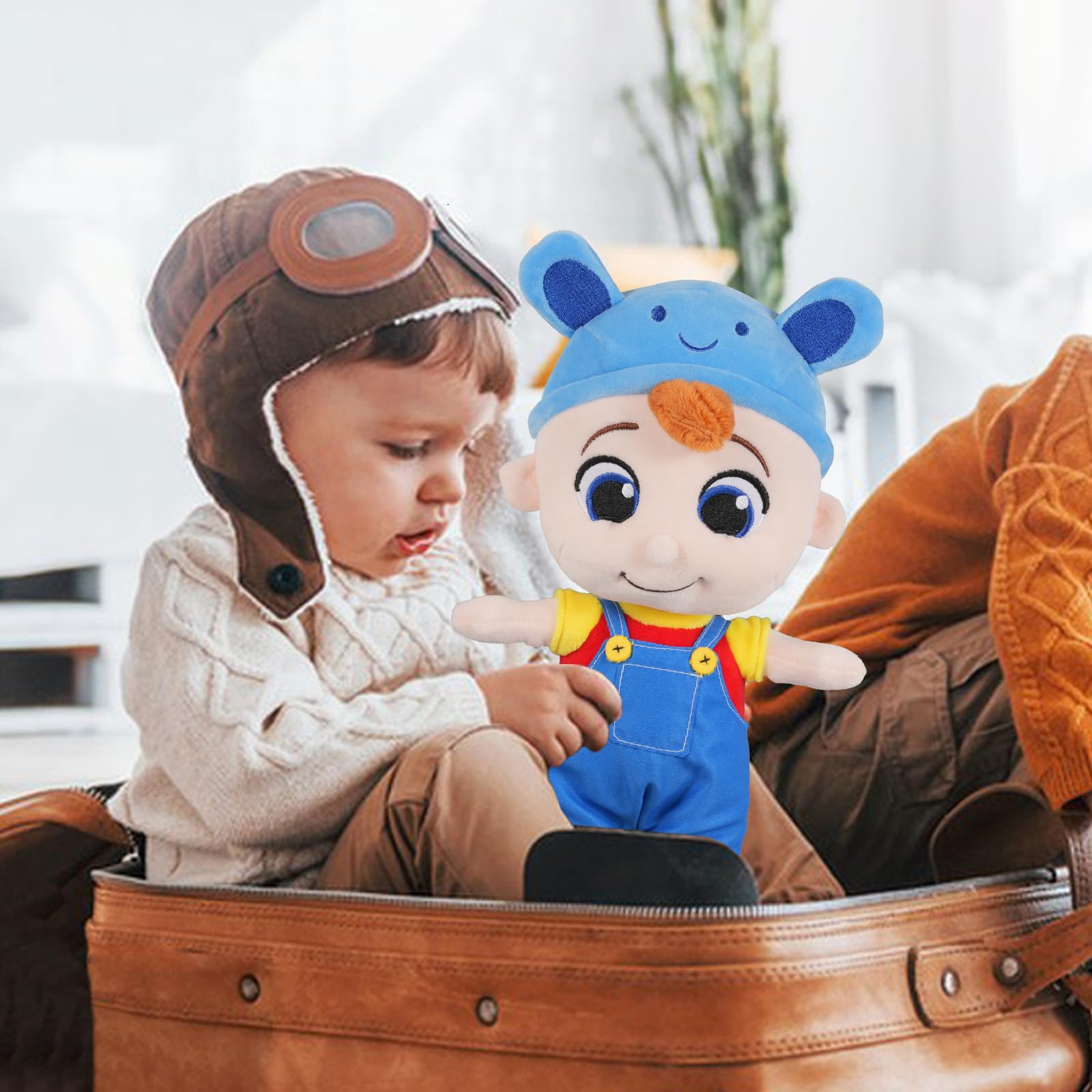 Foto 6 pulgar | Muñeco De Peluche Para Niños Pequeños, Acurrucado, 33 Cm, Dibujos Animados - Venta Internacional.