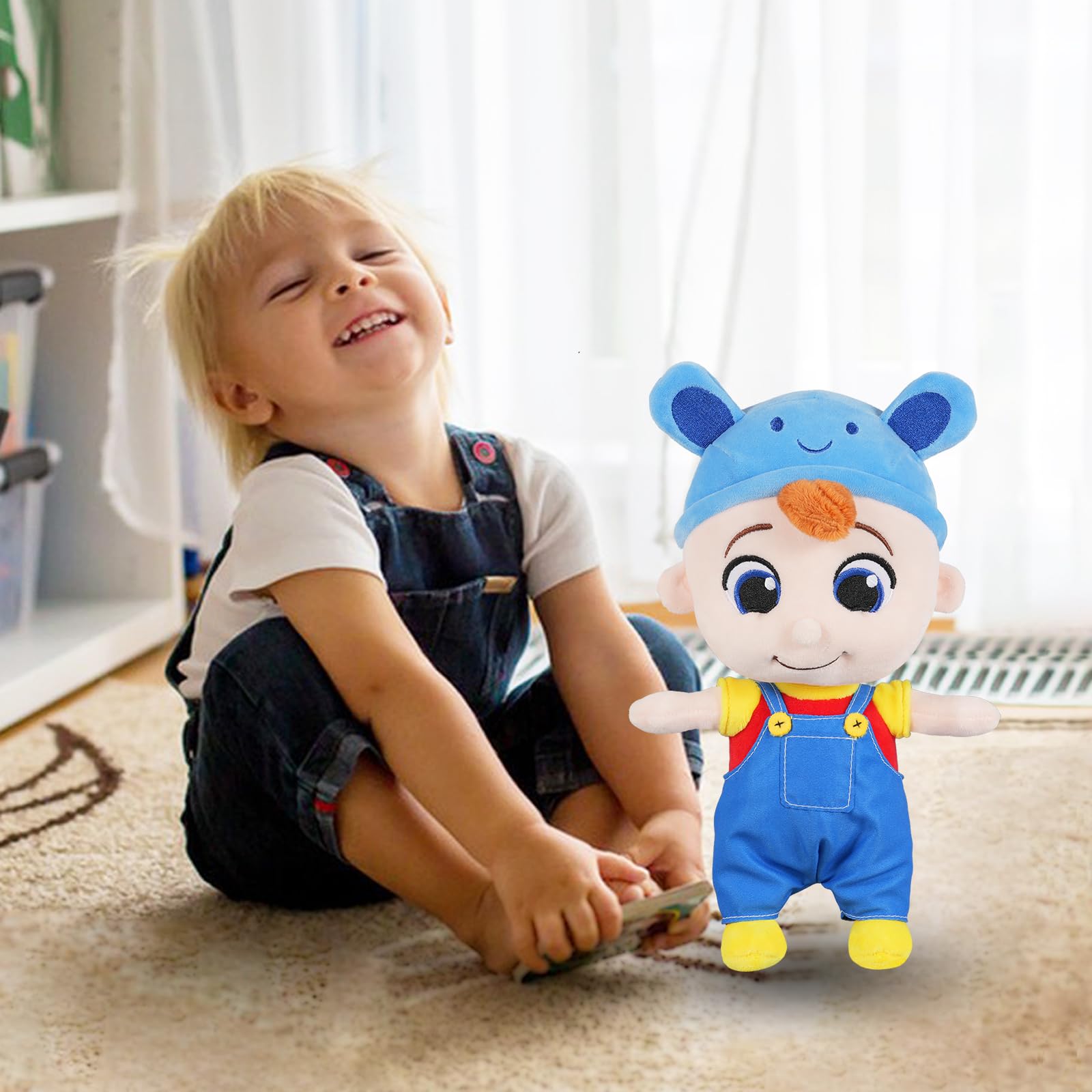 Foto 7 pulgar | Muñeco De Peluche Para Niños Pequeños, Acurrucado, 33 Cm, Dibujos Animados - Venta Internacional.